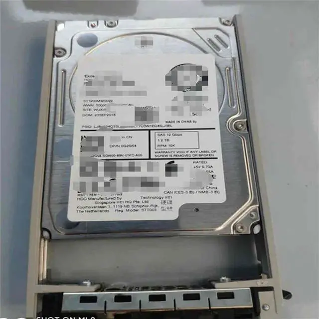 Main image of FOR 0G2G54 ST1200MM0099 1.2TB 12G 10K SAS 2.5 G2G54 hard drive hdd