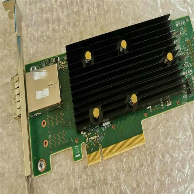 Main image of FOR HBA CARD for SAS9400-8e 9400-8e PCIe x8 2x SFF-8644 12G SAS3 NVMe Tri-Mode HBA