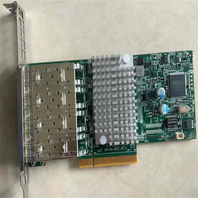 Alt view image 2 of 2 - FOR STG-I4S Quad Port 10Gb 10GbE SFP+ PCIe