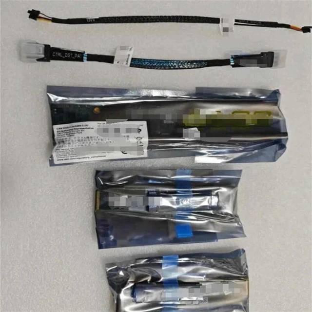 Alt view image 2 of 2 - FOR R760xs BOSS N1 PCIE 2X M.2 Slots Card w/Cable WW56V KH121V