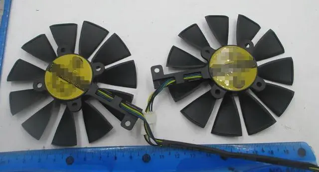 Main image of FOR 87MM GTX1060 GTX1070 RX480 Cooler Fan For GTX 1060 1070 RX 480 Graphics Card T129215SU PLD09210S12HH 28mm Cooling Fans