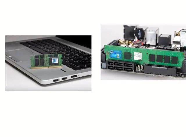 Alt view image 2 of 2 - Suitable for CT8G4DFD8213.C161 CT8G4DFD8213.C16FBR2 8G 8GB 4 2133 2RX8 PC4-17000 desktop memory bar