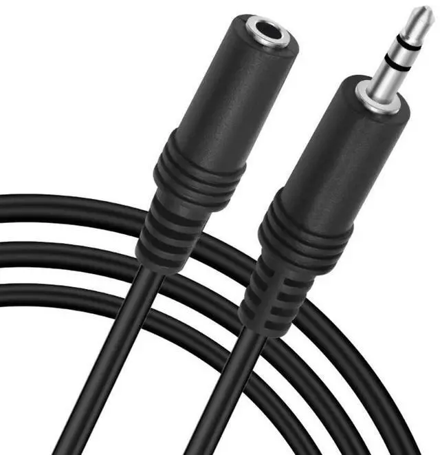 Main image of 3.5mm Headsets Extension Cable Male to Female HiFi Sound 1/8TRS Extension Cable Smartphones Media Players PVC Molded