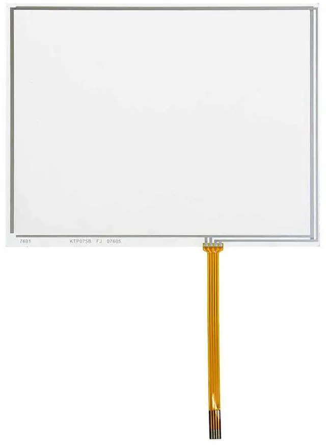 Main image of KTP075B Resistive Touch Screen Sensor Glass Panel