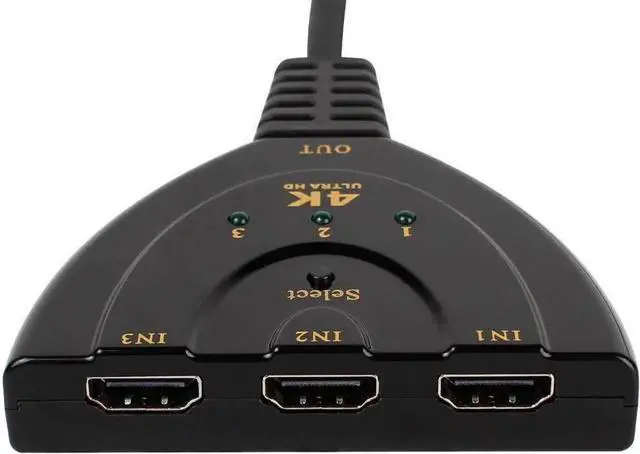 Main image of JAENFONG
3 Port HDMI Splitter Cable 1080P Switch Switcher HUB Adapter for HDTV PS4 Xbox
