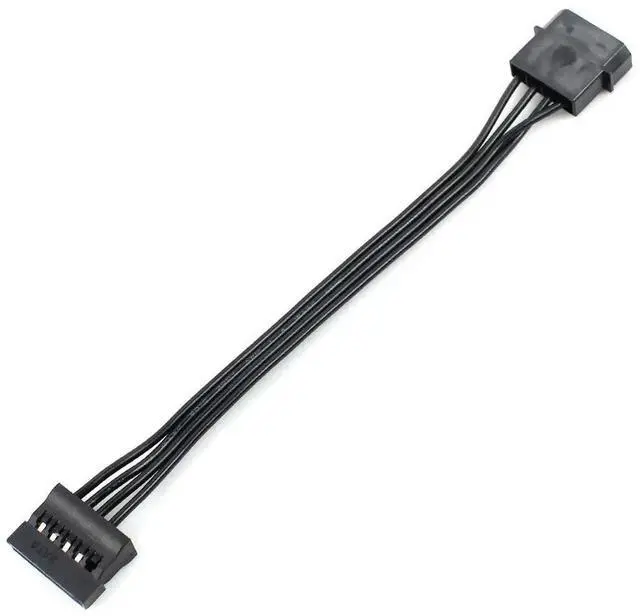 Main image of JAENFONG 4 Pin IDE Female Molex to Dual SATA Power Cable IDE to SATA Optical Drive Hard Disk Serial Power Cable 1PCS