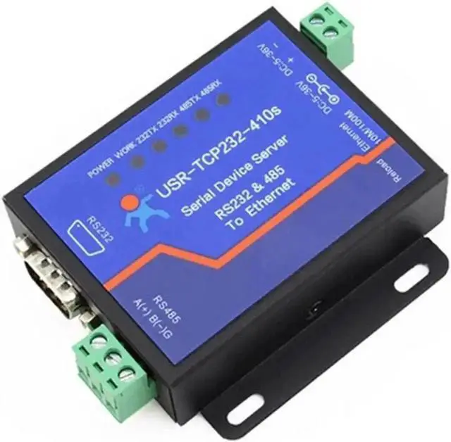 Alt view image 2 of 6 - JAENFONG USR-TCP232-410s RS232 / RS485 Serial to Ethernet Adapter/IP Device Server Ethernet Converter Support DHCP/DNS