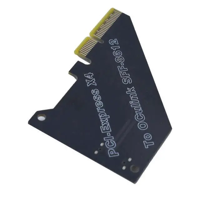 Alt view image 4 of 5 - JAENFONG PCIe 4.0 x4 to Oculink External SFF-8612 Adapter Card for eGPU Dock Mimi Pc