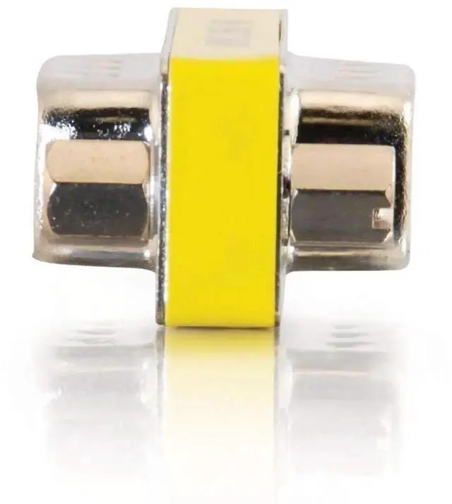 Alt view image 4 of 7 - JAENFONG 12-Pack 9Pin RS232 Serial Cable DB9 Female to Female Mini Gender Changer Adapter Coupler Connector