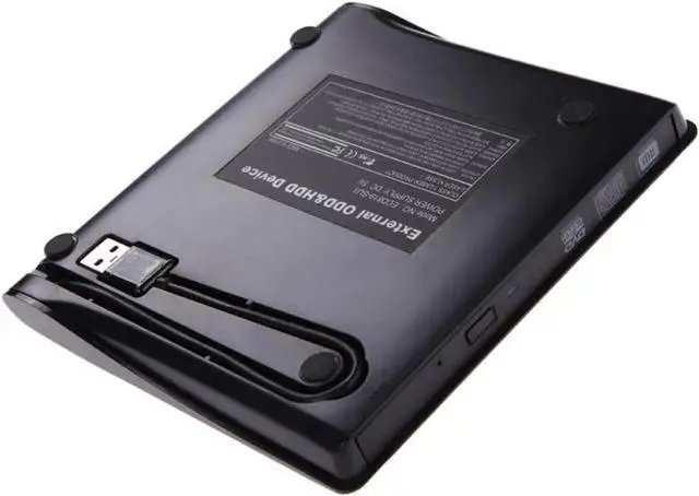Alt view image 2 of 5 - JAENFONG 9.5mm Laptop Optical Drive Case,Slim USB 3.0 DVD External Enclosure SATA to USB ODD Case Box for CD/DVD-ROM Combo DVD RW ROM Burner