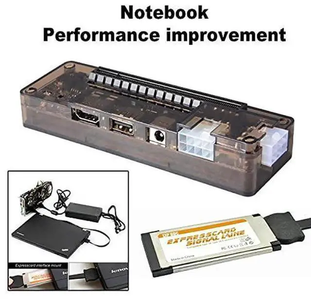 Alt view image 6 of 6 - EXP GDC Notebook External PCI-E Discrete Graphics Beast Series External Laptop Docking Station Mini PCI-E/M.2 A Key No Power (Expresscard)