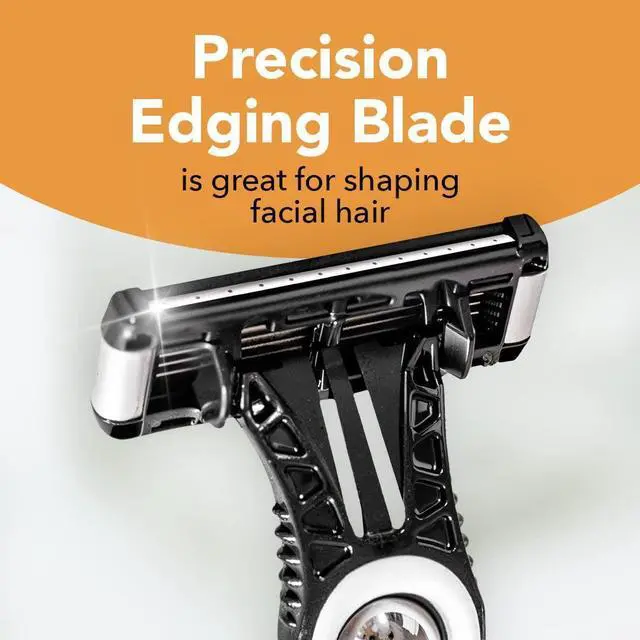 Alt view image 3 of 7 - BIC Flex 5 Men's Disposable with 5 Blade Razors, Razors for Men With Precision Edging Blade, 6-Pack