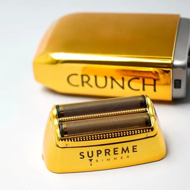Alt view image 7 of 7 - Supreme Trimmer Crunch STF602  Waterproof Double Foil Shaver for Men | 150 Min Runtime, Wet/Dry Cordless & Corded Electric Razor | Hypoallergenic Foils for Face, Head & Stubble