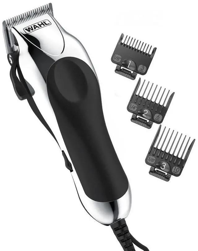 Main image of Wahl USA Chrome Pro Corded Clipper Complete Haircutting Kit for Men  Powerful Total Hair Clipping, Beard Trimming, & Grooming - Model 3024635