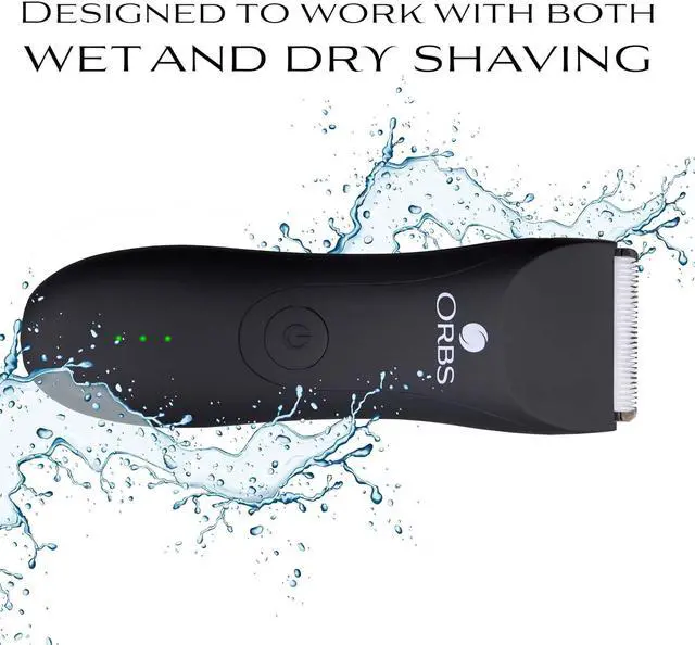 Alt view image 5 of 7 - Orbs Electric Trimmer for Men, Premium Ball Trimmer/Shaver for Men, Waterproof Groin and Body Shaver Groomer, Replaceable Ceramic Blade Heads,100 Min Battery Life