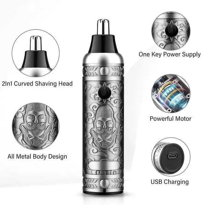 Alt view image 4 of 6 - GSKY Professional Hair Clippers, Men's Beard Trimmer & Grooming Kit with Electric Razor, Clippers & Trimmers Set, Hair Cutting Machines