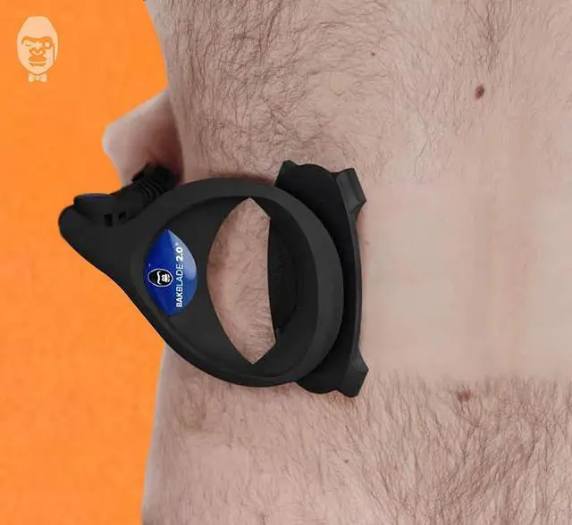 Alt view image 6 of 7 - Bakblade 2.0 Back Shavers for Men: DIY Hair Shaver, Safety Blade Technology & Ergonomic Handle, Wet & Dry Shaving (Extra Blades Included)