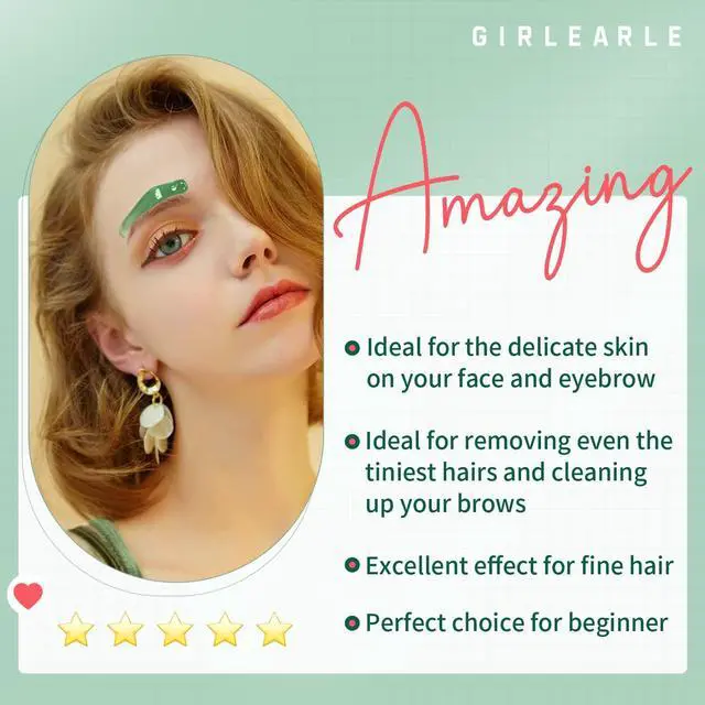 Alt view image 4 of 7 - Wax Beads (1lb) for Hair Removal - Aloe Vera Formula, Perfect for Sensitive Skin, Eyebrow, Brazilian Bikini, Legs, Facial and Full Body Waxing at Home