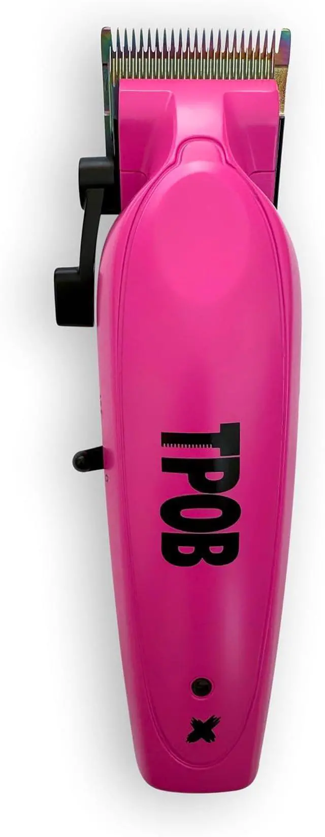 Alt view image 6 of 7 - TPOB X Digital Brushless 6800rpm Professional Hair Trimmer Hair Clippers for Men, Psycho Zero Gapped T-Blade Trimmer Cordless Rechargeable Edgers Clippers (X Clipper Pink with Stand)