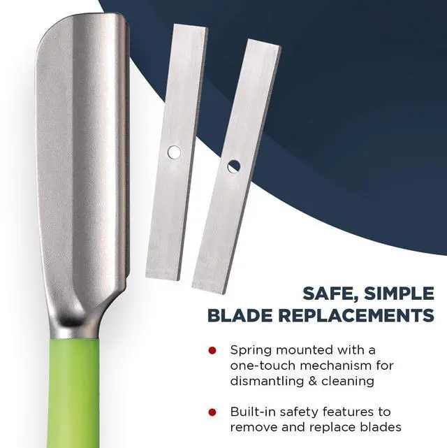 Alt view image 7 of 7 - Feather Artist Club Lime SS Straight Razor