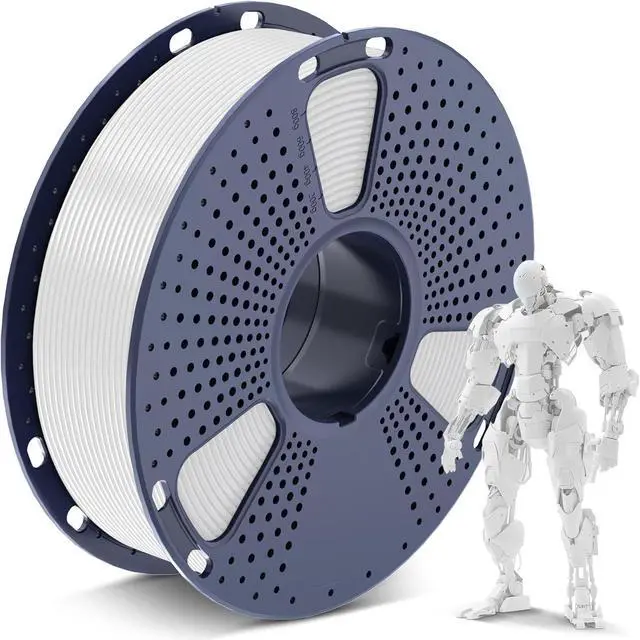 Main image of SUNLU PLA 3D Printer Filament PLA Filament 1.75mm, Neatly Wound 3D Printing Filament, Dimensional Accuracy +/- 0.02 mm, Fit Most FDM 3D Printer, 1kg Spool (2.2lbs), Good for Lithophane, White