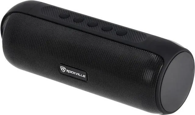 Alt view image 3 of 7 - Rockville RPB25 40W Peak/15W RMS Portable Bluetooth Speaker, TWS Stereo Pairing, USB/SD/Aux/FM, Micro USB Charging, Water-Resistant, for Outdoor and Indoor Use