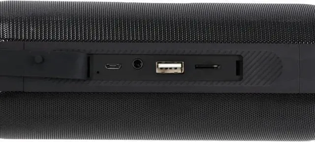 Alt view image 4 of 7 - Rockville RPB25 40W Peak/15W RMS Portable Bluetooth Speaker, TWS Stereo Pairing, USB/SD/Aux/FM, Micro USB Charging, Water-Resistant, for Outdoor and Indoor Use