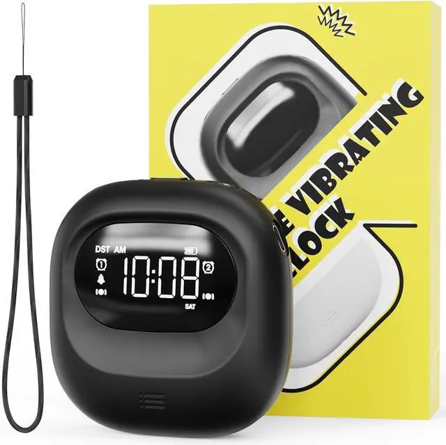 Main image of ROCAM Vibrating Alarm Clock Bed Shaker, Rechargeable 3000mAh Battery
