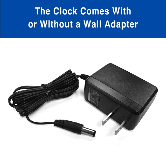 Alt view image 7 of 7 - Digital Talking Medication Alarm Clock for Seniors