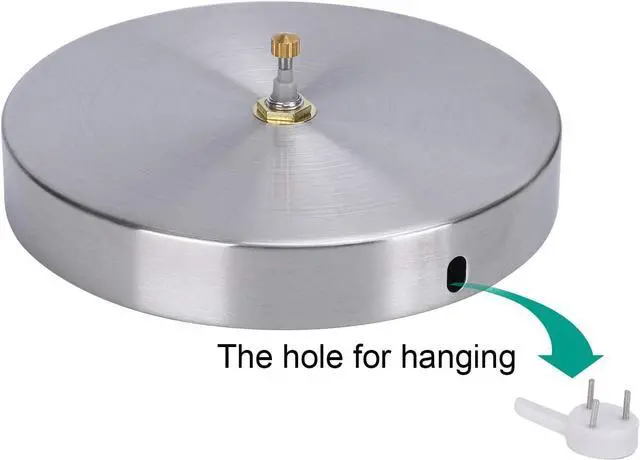 Alt view image 7 of 7 - Lafocuse Silent 24 Inch DIY Wall Clock with Large Clock Hands and Motor Kit, DIY 12888 Clock Movement Mechanism Replacement with 12 Inch Long Minute Hands, Silver