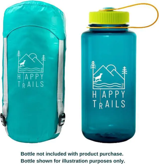 Alt view image 2 of 7 - Ultralight Dog Sleeping Bag for Backpacking-Outdoor Dog Bed for Hiking-Packable Sleeping Bag for Dogs-Dog Travel Bed (Glacial Blue | Large)