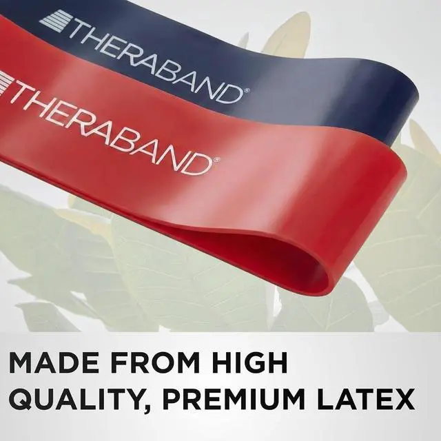 Alt view image 5 of 7 - THERABAND Resistance Band Loop Set, 12", Exercise, Workout, Therapy
