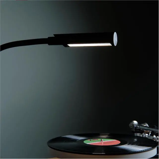 Alt view image 7 of 7 - Reliable UberLight Flex LED Task Light with Base, 9 Light Settings, Black