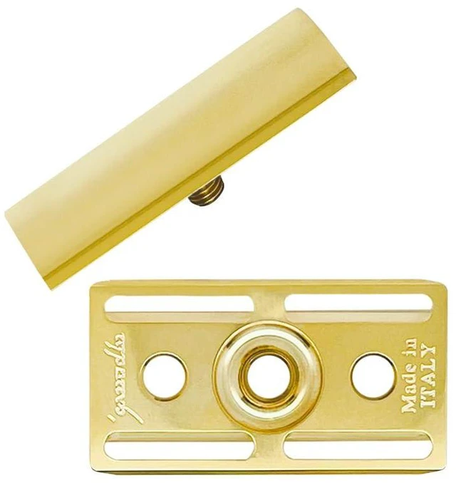 Alt view image 5 of 7 - Goodfellas' Smile Valynor 4-Piece Razor, Brass Head, Made in Italy