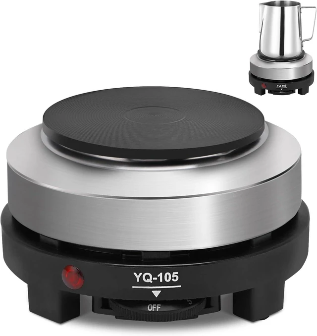 Main image of Yinhing 500W Mini Electric Hot Plate Moka Pot Special 110V Portable Stove