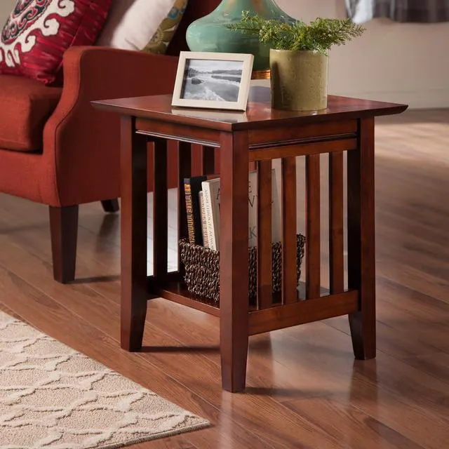 Alt view image 2 of 7 - AFI, Mission End Table, Walnut