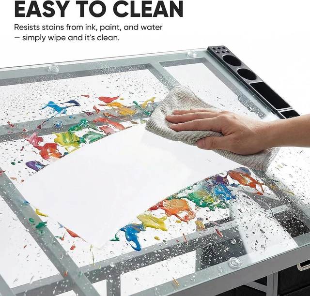 Alt view image 6 of 7 - Magshion Drafting Table Adjustable Drawing Table