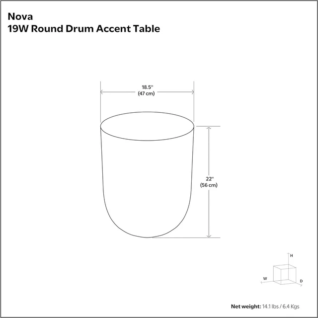 Alt view image 3 of 7 - SIMPLIHOME Nova 19" Wide Round Iron Table in Silver Ombre