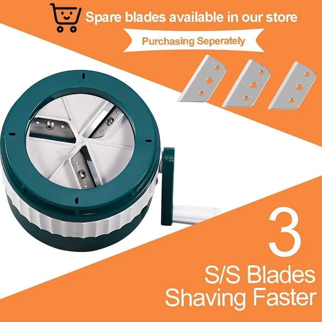 Alt view image 5 of 7 - MANBA Manual Snow Cone Machine Maker for Shaved Ice, Snowcones, Slushes
