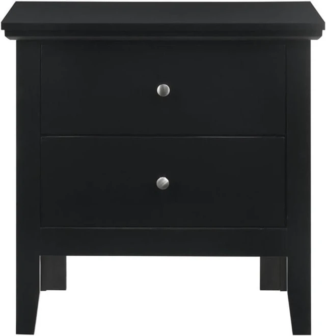 Alt view image 4 of 6 - Glory Furniture Primo 2 Drawer Nightstand in Black