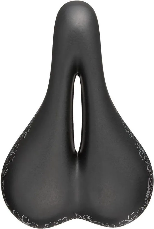 Alt view image 3 of 6 - Terry Bike Saddle Womens Cite X Gel Saddle, Bicycle Seat for Women, Wide Comfortable Shock-Absorbing Gel Bike Seat with Center Cutaway