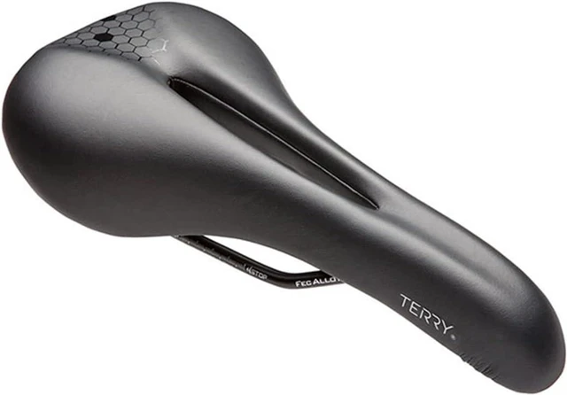 Main image of Terry Fly Cromoly Bicycle Saddle - Bicycle Seat for Men - Flexible & Comfortable - Dura-Tek Cover - Black