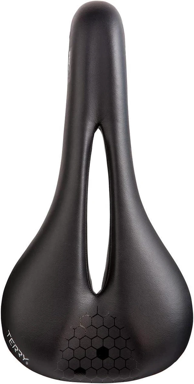 Alt view image 3 of 6 - Terry Fly Cromoly Bicycle Saddle - Bicycle Seat for Men - Flexible & Comfortable - Dura-Tek Cover - Black