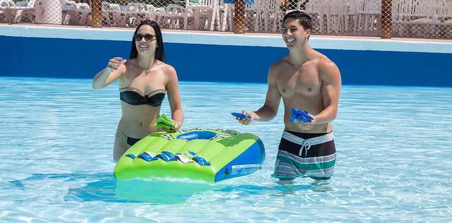 Alt view image 2 of 5 - Airhead Lob the Blob Inflatable Pool or Land Cornhole Set 37 in. x 26 in.