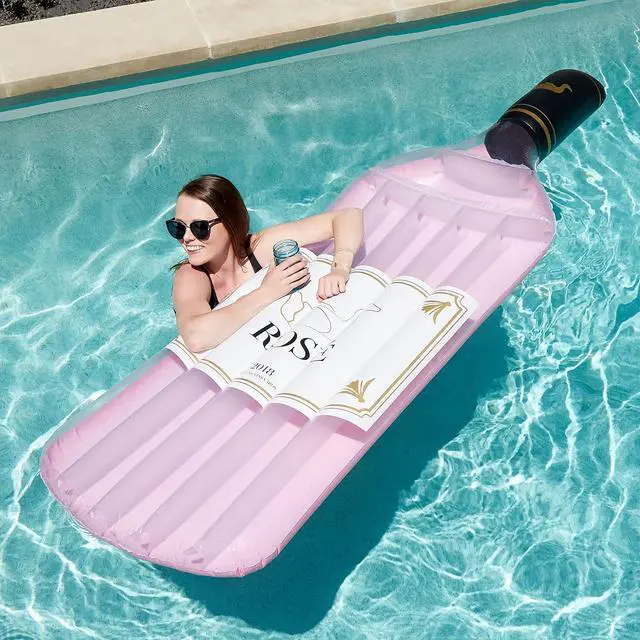 Alt view image 2 of 7 - SWIMLINE Inflatable Swimming Pool Float Lounger Raft Mattress