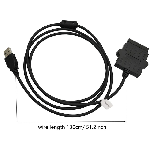 Alt view image 2 of 5 - GoodQbuy PMKN4010 PMKN4010B USB Programming Cable Compatible for Motorola XPR5550 XPR4550 XPR4350 XPR5350 XPR8300 XPR4300 XPR4500 DR3000 XiR M8268 Radio