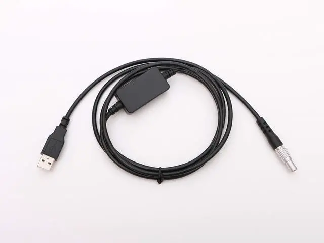 Alt view image 2 of 5 - Generic 160cm Male 0B 5pin to USB 2.0 Cable for Leica Total Stations TS02, TS03, TS06, TS09, TS15, TCR402, TCR802, TCR1200, TPS1200, TCA2003, TC2003, TC702, TC705 Connect to PC
