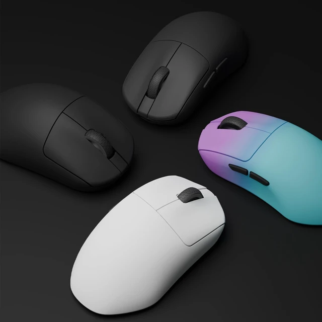 Alt view image 4 of 5 - Darmoshark N7MAX Wireless Gaming Mouse,Tri-Mode 8K/USB-C/Bluetooth,Up to 30000DPI,PAW3950 Optical Sensor Lightweight 49g,5 programmable Button,Computer Mouse for Laptop,PC,Mac(White)