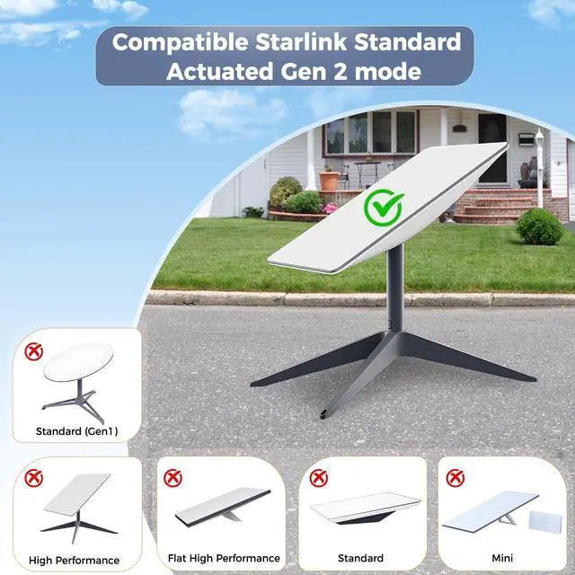 Alt view image 2 of 5 - for Starlink Gen 2 Cable 50FT, Waterproof Replacement Cable for Starlink Gen 2Standard Kit, Fast & Stable Starlink Ethernet Cord V2