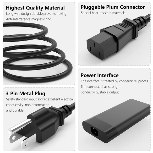 Alt view image 3 of 5 - MOLIDZ 150W 4.5mm Charger Fit for HP ZBook 15 g5 g6 Zbook x g1i 16